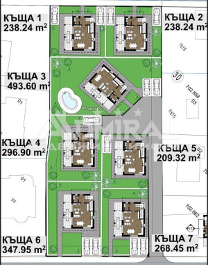 НОВ ПРОЕКТ! Луксозна двуетажна къща с басейн в кв. Ветрен – само на 7 минути от центъра на Бургас