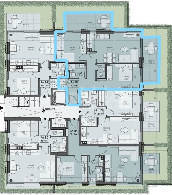 Продажба 3-стаен гр. Бургас - Сарафово 132m²