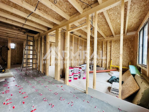 Едноетажна сглобяема къща пред Акт 16 с парцел 405 кв.м — ексклузивно предложение от ADMIRAL Имоти