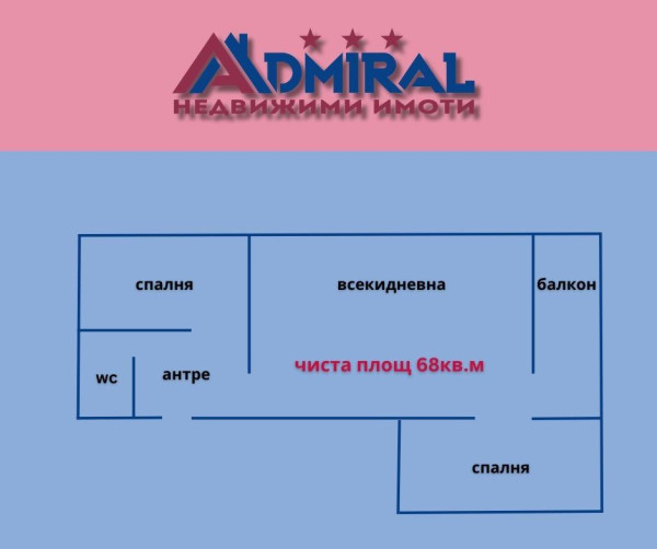 3-стаен апартамент в кв. 