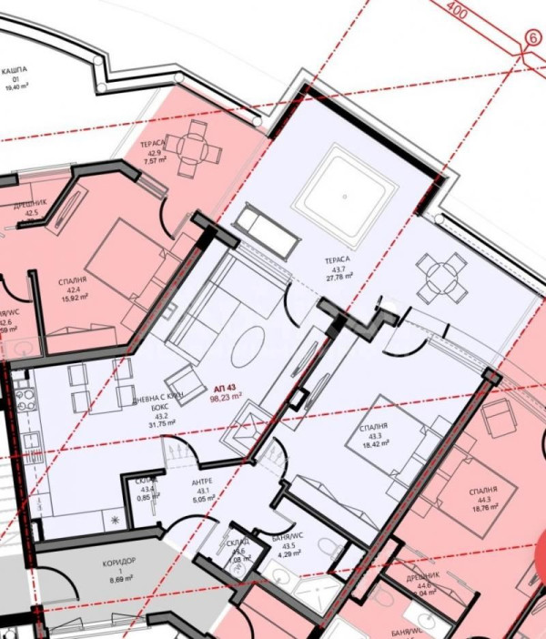 Продажба Пентхаус гр. Поморие - гр. Поморие 100m²