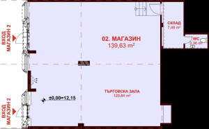 ADMIRAL продава магазин на в Супер Център 