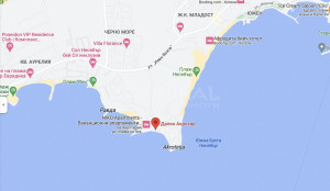 Първа линия земя 100 м от плажа -ПИ местност 